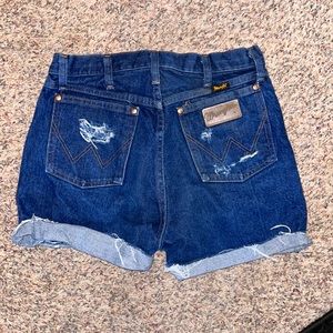 vintage wrangler shorts
